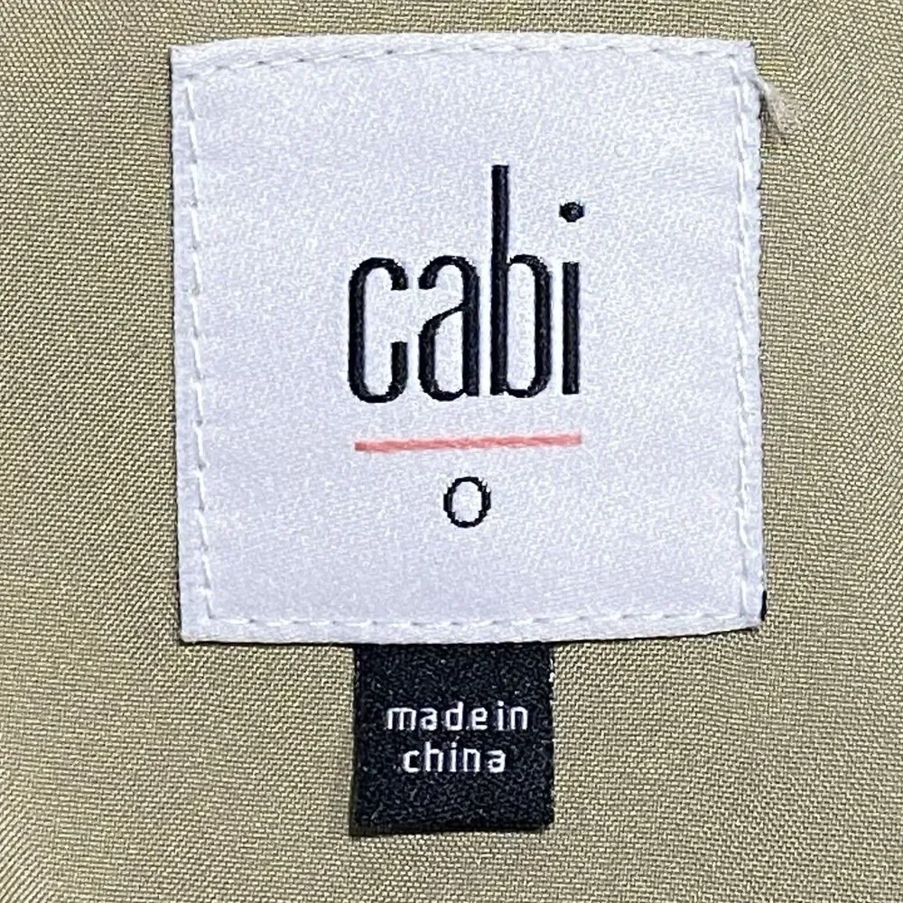 CABI Pastime Blazer #3548 Plaid Jacket Beige Multicolor Size 0 Stretch Academia
